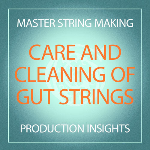 Care and Cleaning of Gut Strings