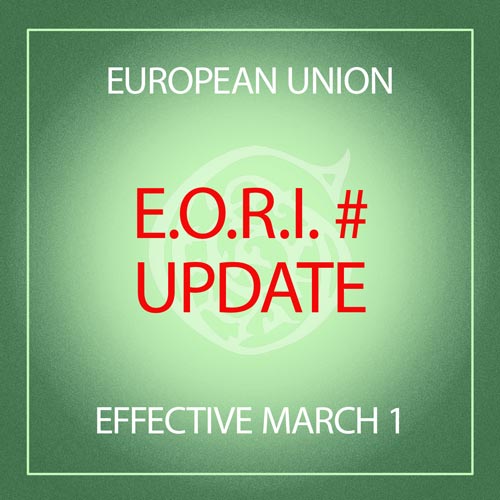 EORI Number Update