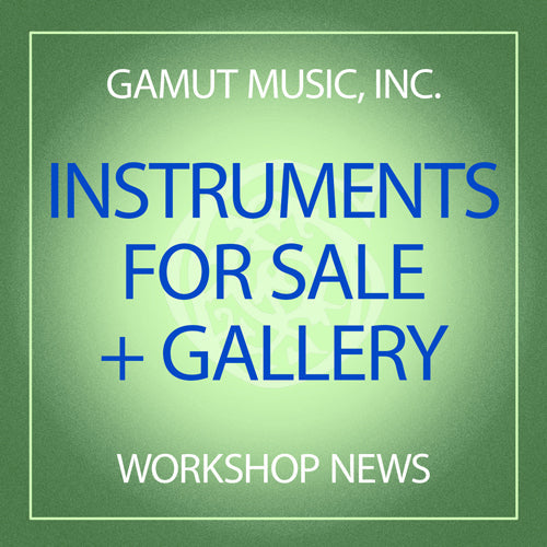 Instruments For Sale + Gallery