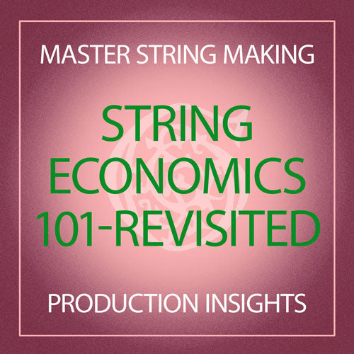 String Economics 101 - Revisited