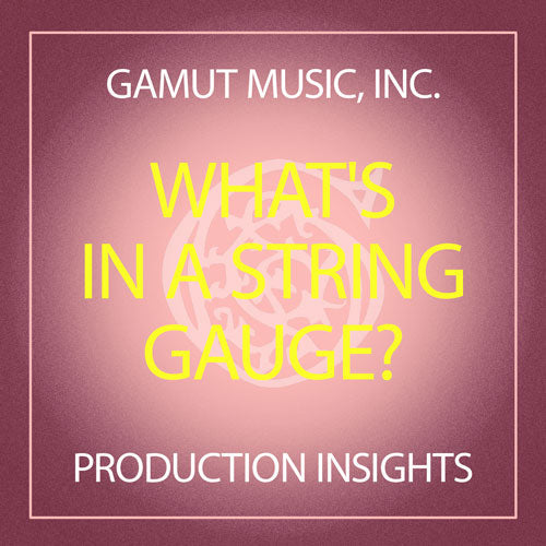 What's in a String Gauge?