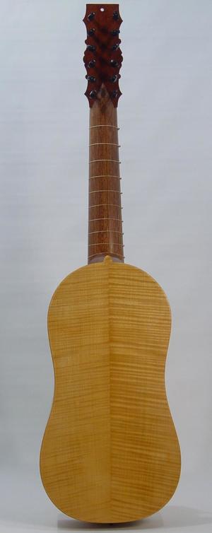 16th Century Model Spanish Vihuela Back