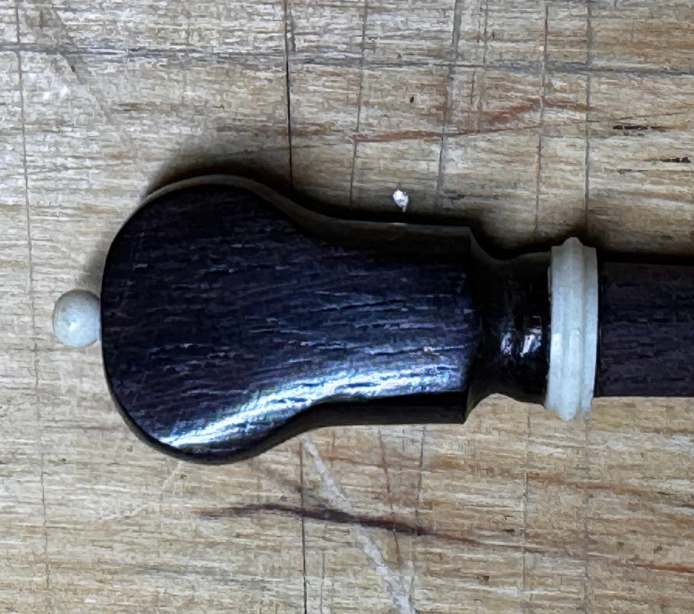 Rosewood Lute Peg with Bone Fixtures - 1 Peg