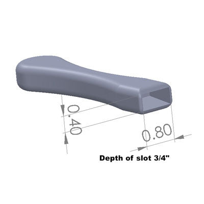 Lute Peg Turner - Long .40 x .80