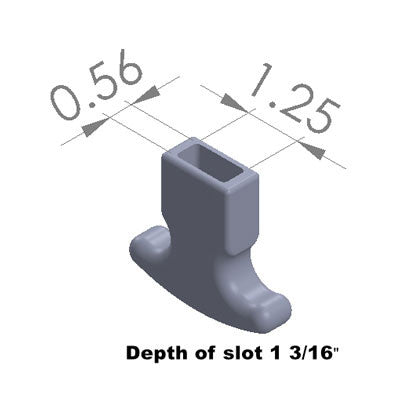 Bass Viol Peg Turner .56 x 1.25