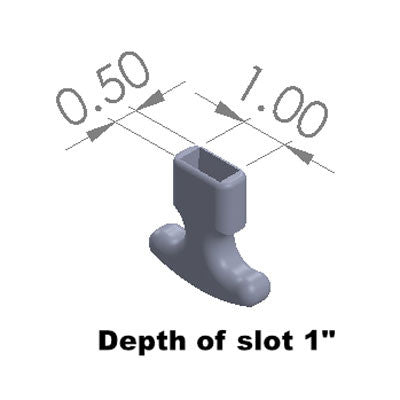 Violin / Viola Peg Turner .50 x 1.00