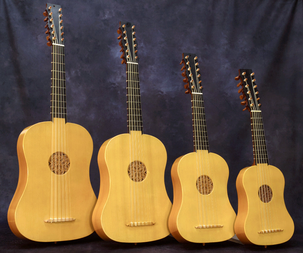 The Chambure Quartet Four Vihuela Set