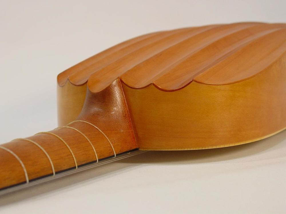 Belchior Dias Model 4-String Renaissance Guitar Back