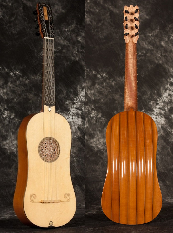 Belchior Dias Model 4-String Renaissance Guitar Front