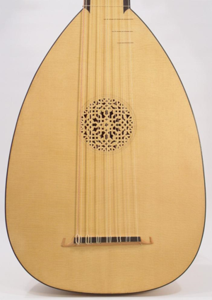 Giovanni Hieber Model 59cm Lute Front