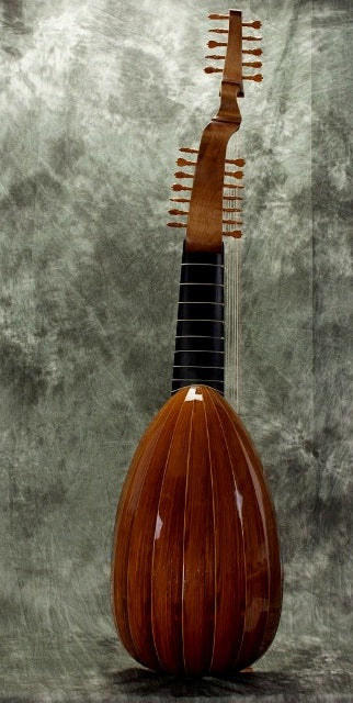 Martin Hoffmann Model 69.5cm 13-Course Baroque Lute Back