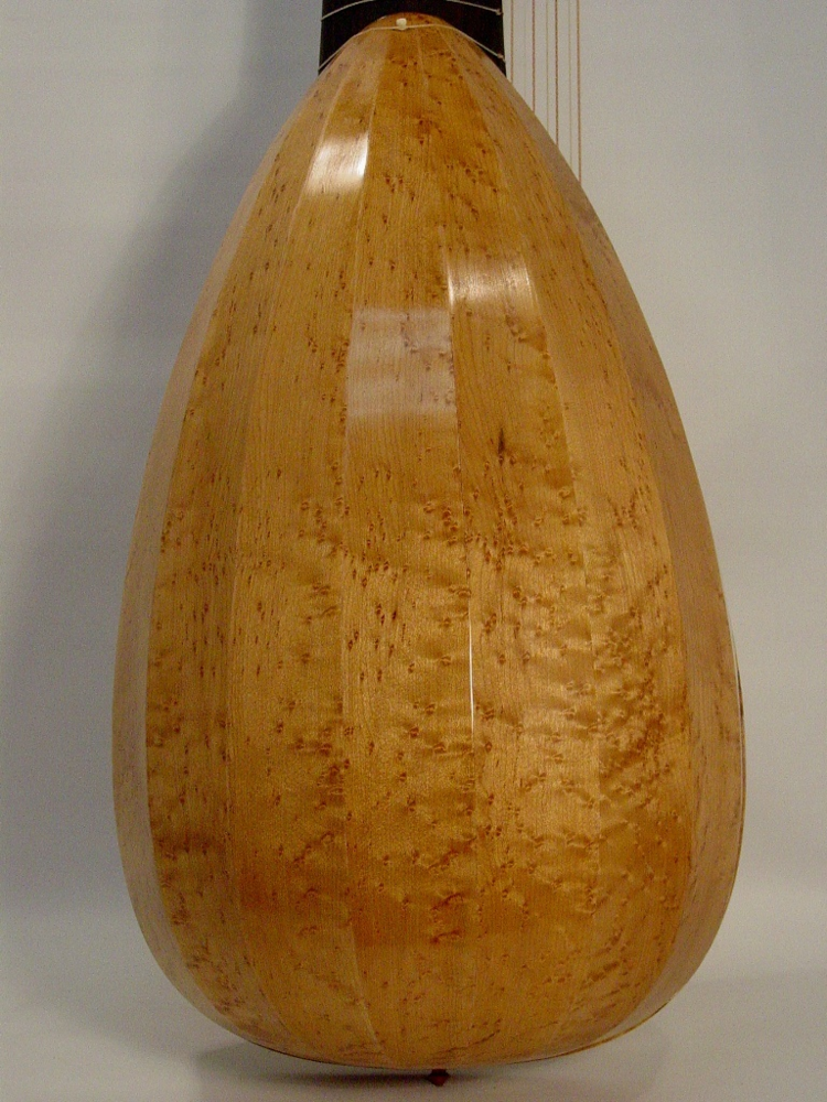 Martin Hoffmann Model 69.5cm 13-Course Baroque Lute Back