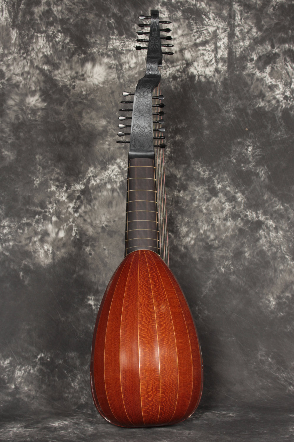 Martin Hoffmann Model 69.5cm 13-Course Baroque Lute Back
