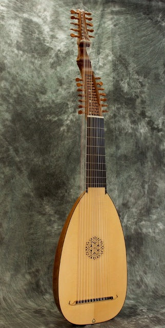 Martin Hoffmann Model 69.5cm 13-Course Baroque Lute Front