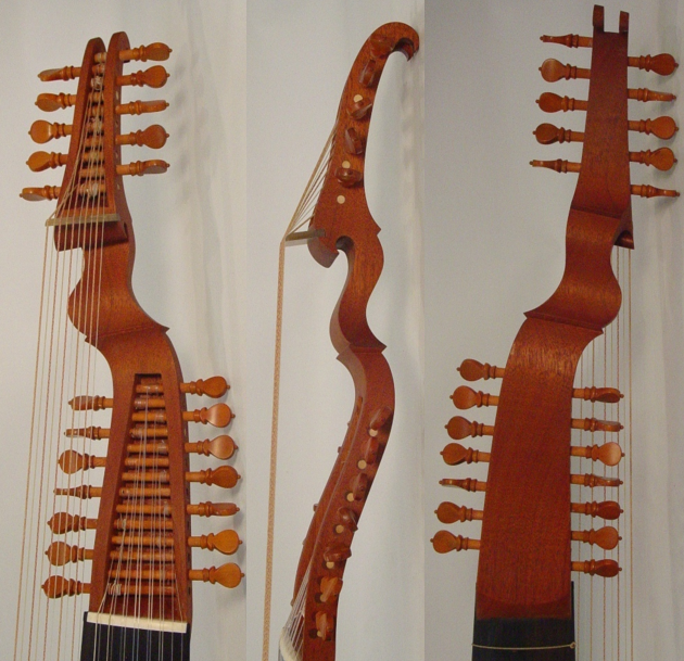 Martin Hoffmann Model 69.5cm 13-Course Baroque Lute Head