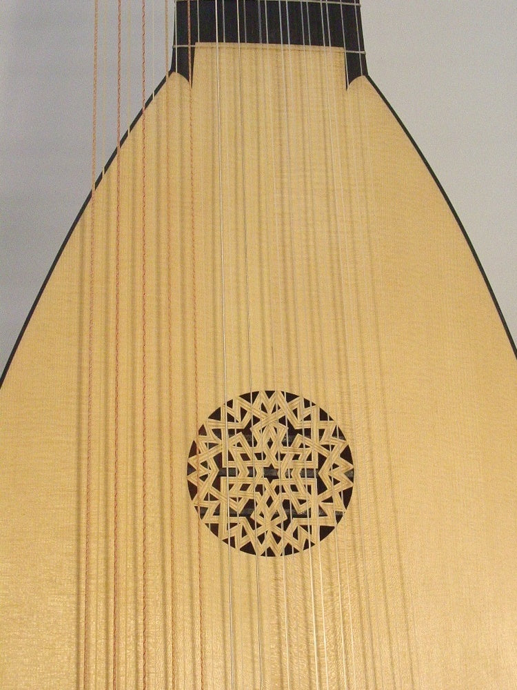 Martin Hoffmann Model 69.5cm 13-Course Baroque Lute Rose