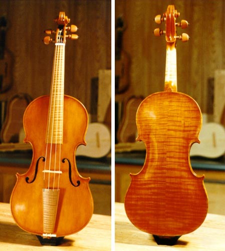 Salabue Stradivari "Le Messie" Model c. 1716 Violin Front