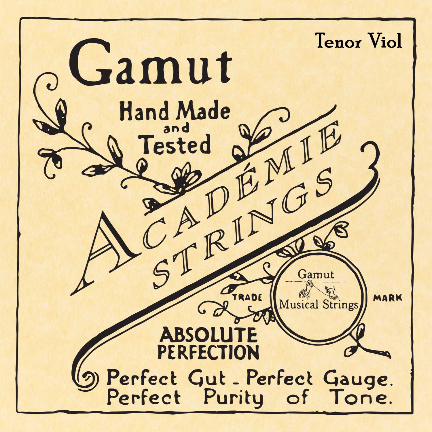 Academie Gut Tenor Viol Strings