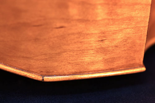 Ventura di Francesco de' Macchettis Linarol Model 1582 Bass Viol Edge