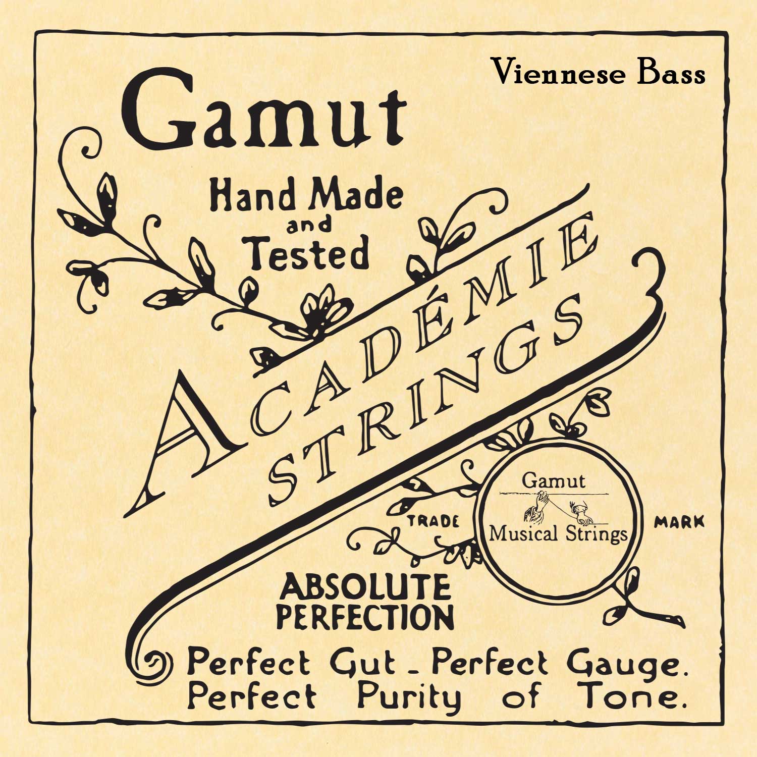 Academie Gut Viennese Bass Strings