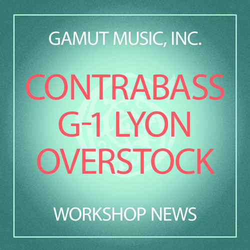 Contrabass g-1 Lyon Overstock Strings