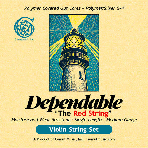 Announcing Gamut Dependable Coated Violin Strings