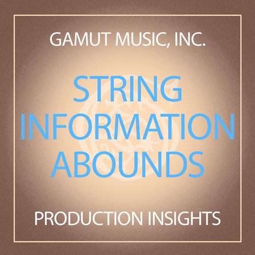 String Information Abounds