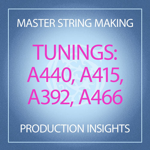Tunings: A=440, A=415, A=392, A=466