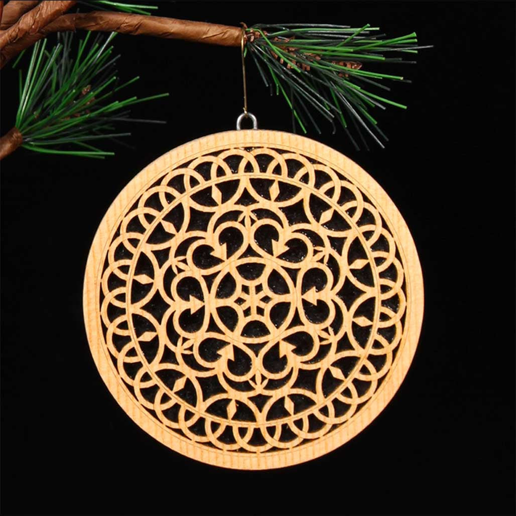 Christmas Tree Rosette Ornament