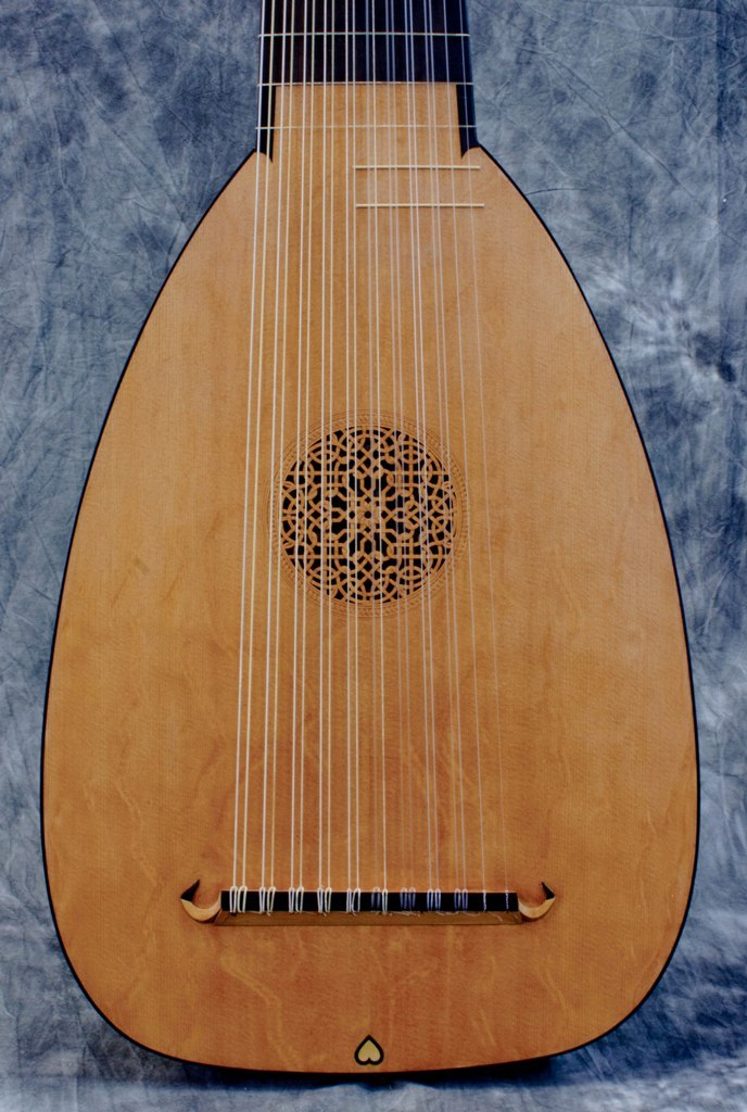 Hans Burkholtzer Model 10/11-Course Lute (SOLD)