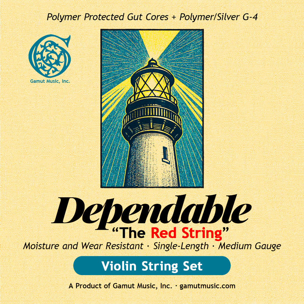 Dependable Coated Gut Violin String Set